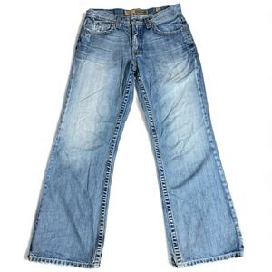 BKE‎ Buckle Tyler Jeans Mens 30 Blue Denim Straight Leg Distressed Streetwear